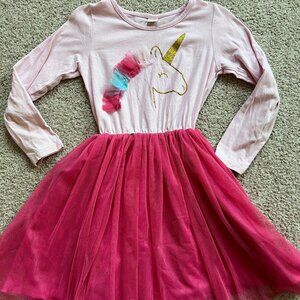 Unicorn Sparkle Dress (Size 6-7Y)
